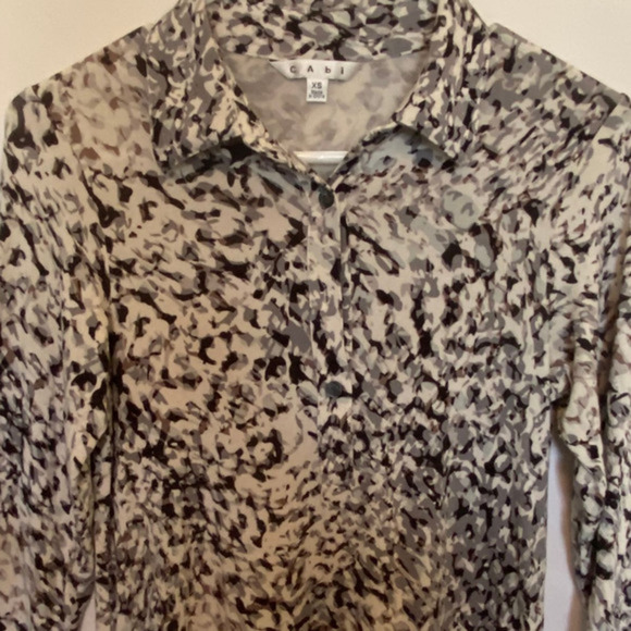 CAbi Long Sleeve Dress Sz XS - Picture 4 of 9